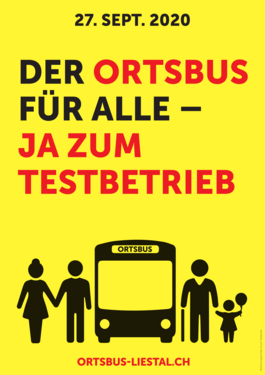 27. Sept. 2020 - Der Ortsbus für alle - Ja zum Testbetrieb - ortsbus-liestal.ch